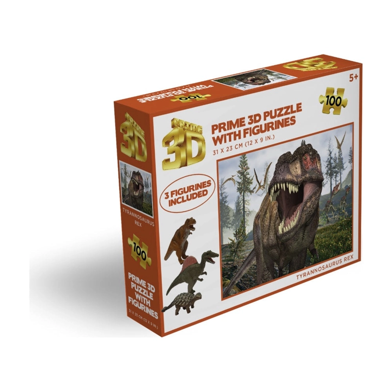 PRIME 3D TYRANNOSAURUS REX-100PC - 2