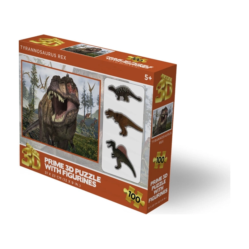 PRIME 3D TYRANNOSAURUS REX-100PC - 3