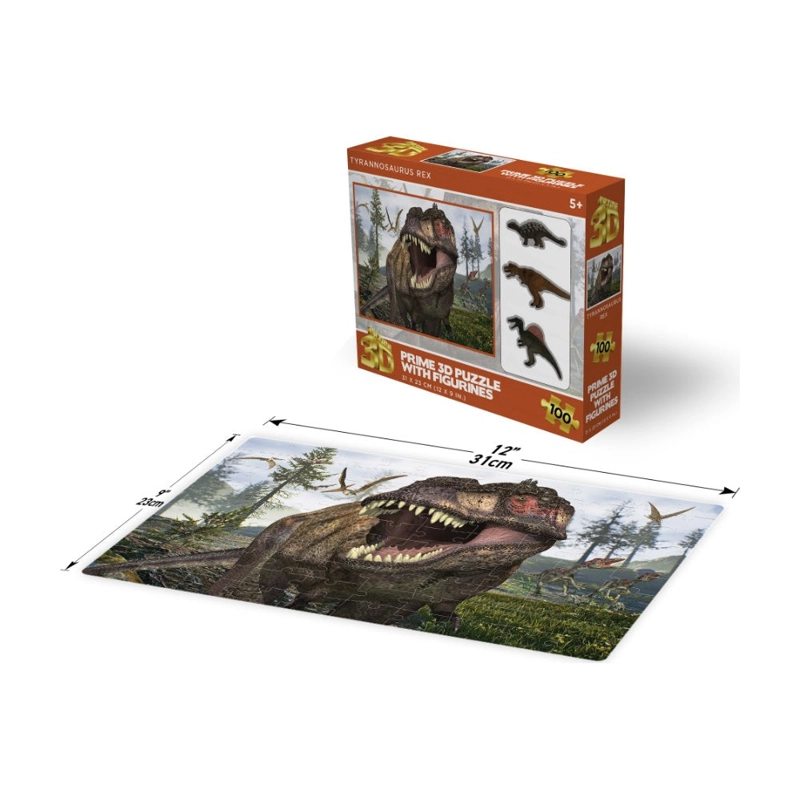 PRIME 3D TYRANNOSAURUS REX-100PC - 5