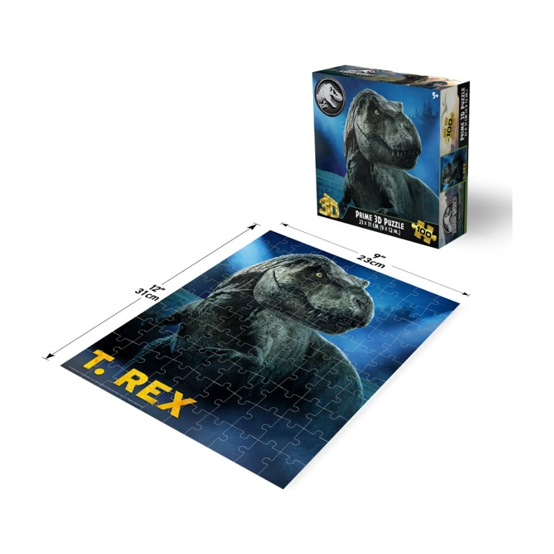 PRIME 3D JURASSIC WORLD - T-REX-100PC - 5