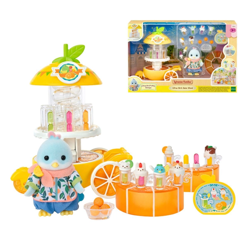 EL PUESTO DE JUGOS DE CITRICOS SYLVANIAN FAMILIES - 1