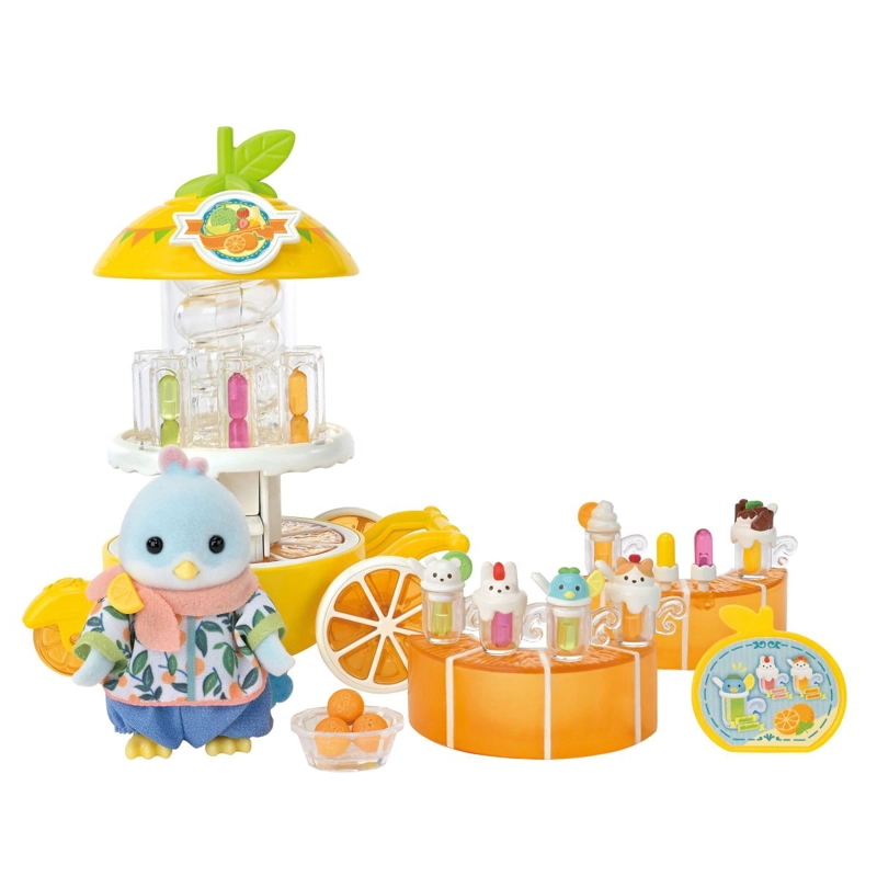 EL PUESTO DE JUGOS DE CITRICOS SYLVANIAN FAMILIES - 4