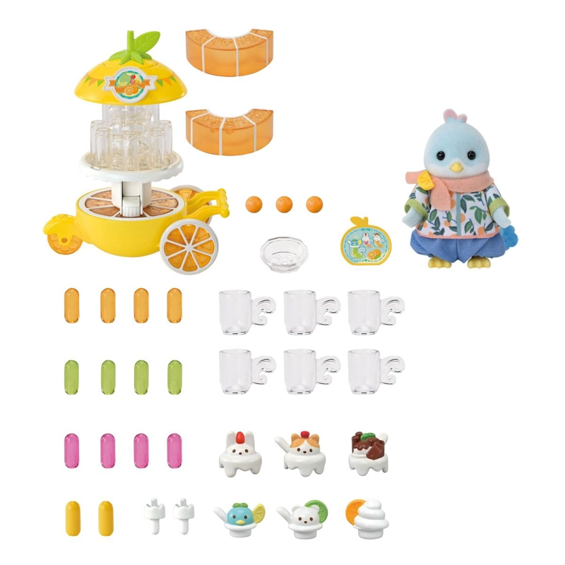EL PUESTO DE JUGOS DE CITRICOS SYLVANIAN FAMILIES - 5