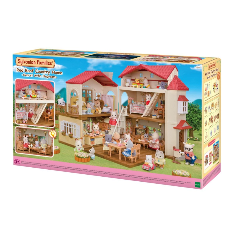 CASA CON LUCES EL ATICO SECRETO SYLVANIAN FAMILIES - 2