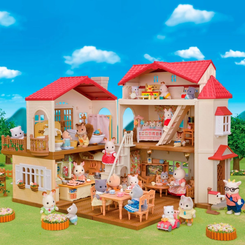 CASA CON LUCES EL ATICO SECRETO SYLVANIAN FAMILIES - 6