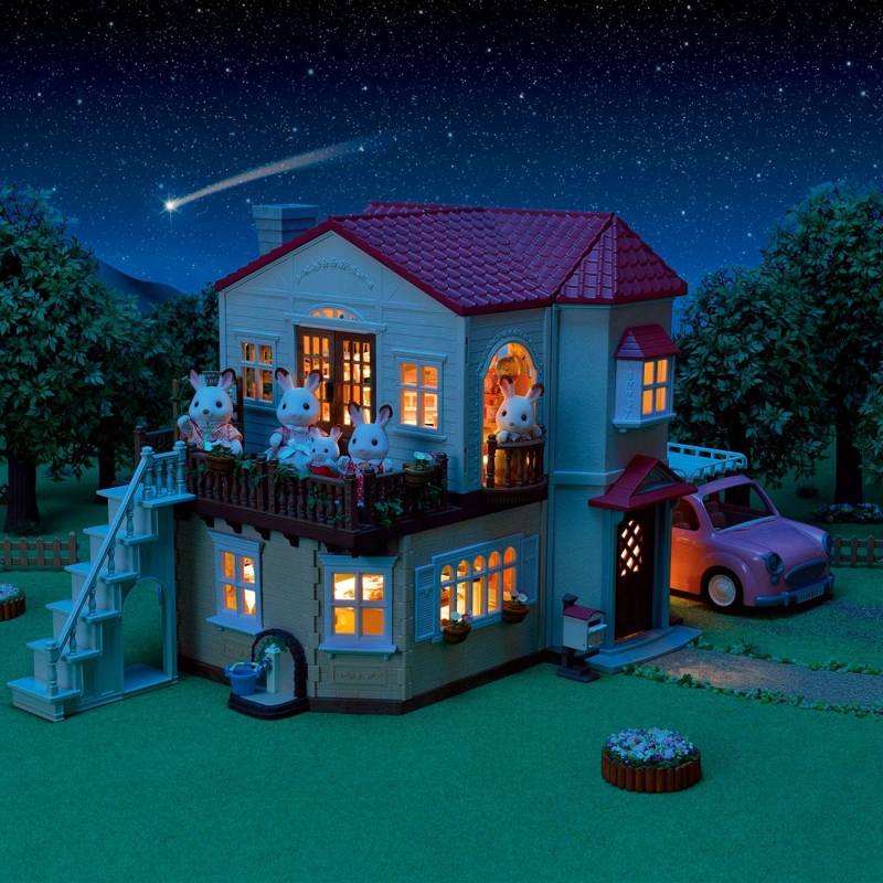 CASA CON LUCES EL ATICO SECRETO SYLVANIAN FAMILIES - 7