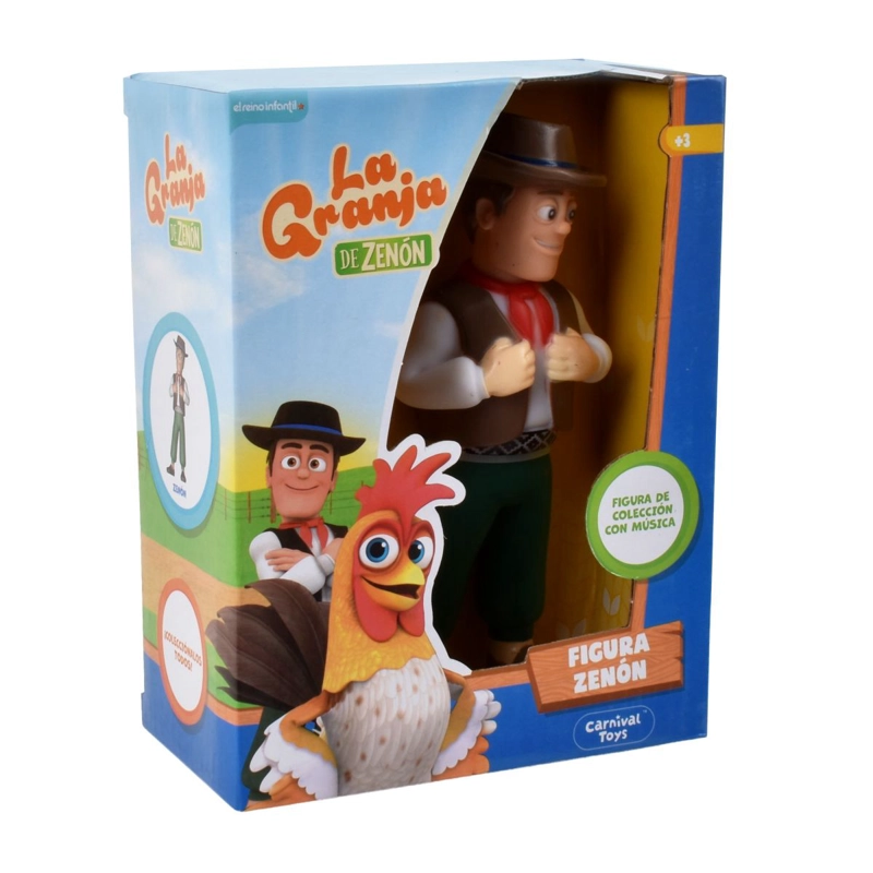 FIGURA MUSICAL DE 9 A 15 CM LA GRANJA DE ZENON - ZENON - 2