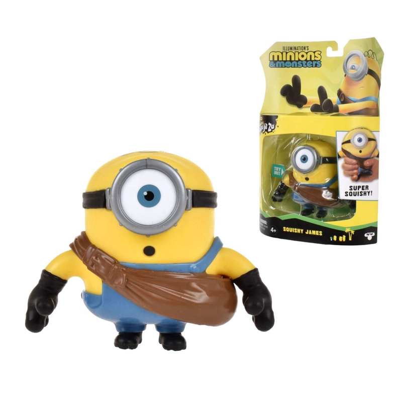 FIGURA STRETCH QUE SE ESTIRA MINIONS 3 - JAMES - 1
