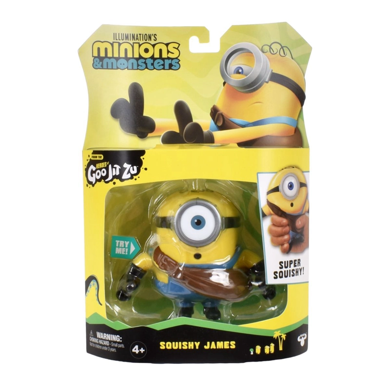 FIGURA STRETCH QUE SE ESTIRA MINIONS 3 - JAMES - 3