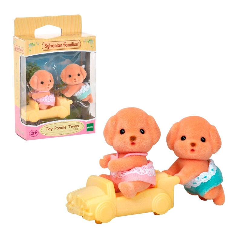 GEMELOS PERRO CANICHE SYLVANIAN FAMILIES - 1