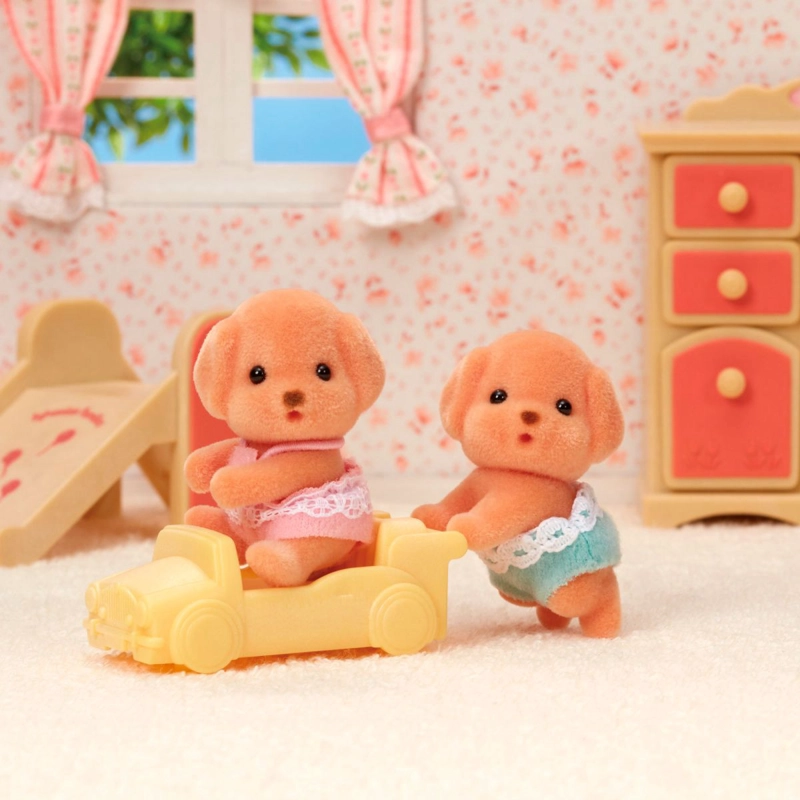 GEMELOS PERRO CANICHE SYLVANIAN FAMILIES - 5