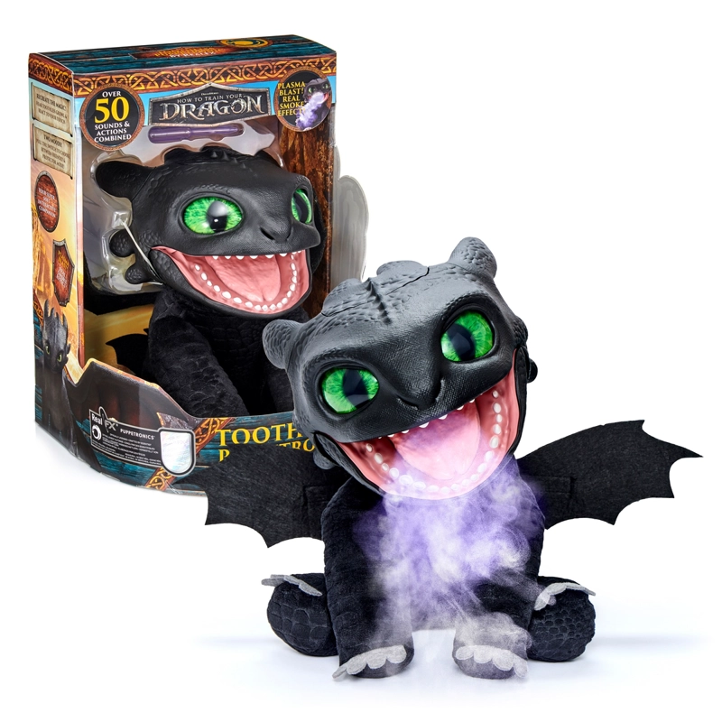 DRAGON CHIMUELO CON EFECTO REAL DE HUMO - 1