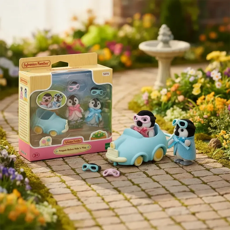 BEBES PINGÜINO RIDE N PLAY SYLVANIAN FAMILIES - 2