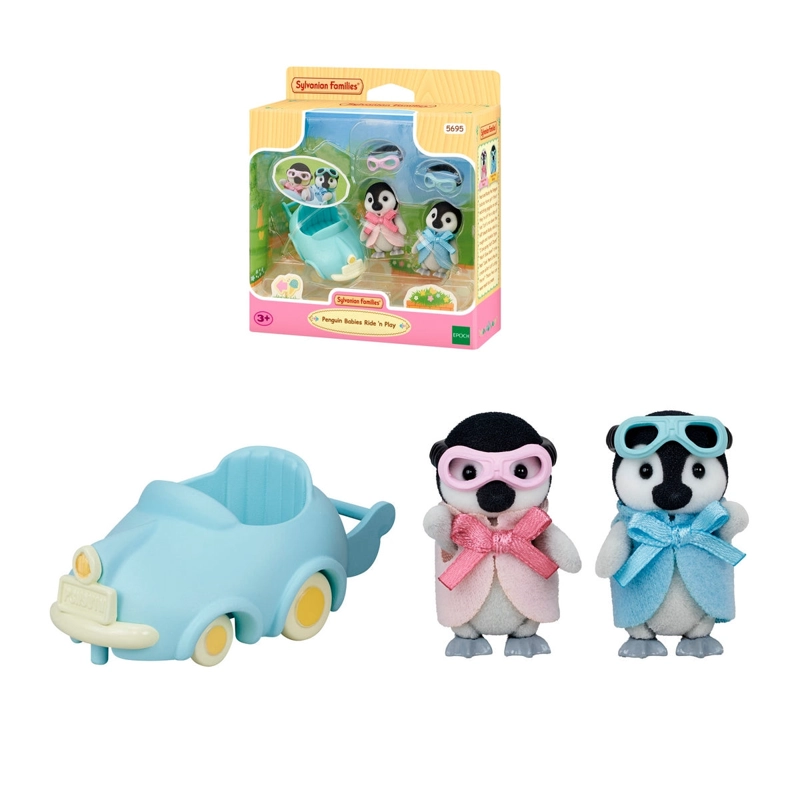 BEBES PINGÜINO RIDE N PLAY SYLVANIAN FAMILIES - 3