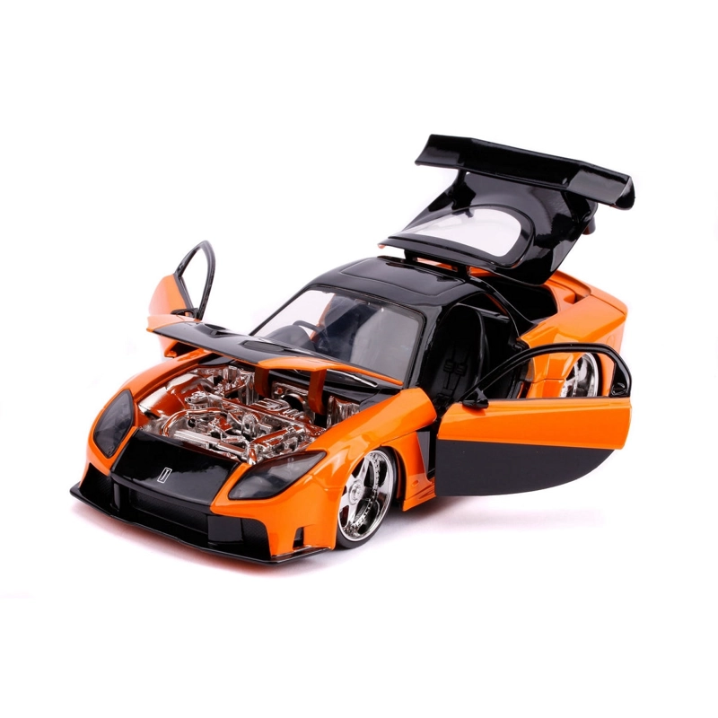 VEHICULO RAPIDO & FURIOSO HANS MAZDA RX-7 1:24 JADA - 2