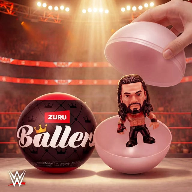 WWE BALLERS CAPSULA SORPRESA FIGURA COLECCIONABLE - 8