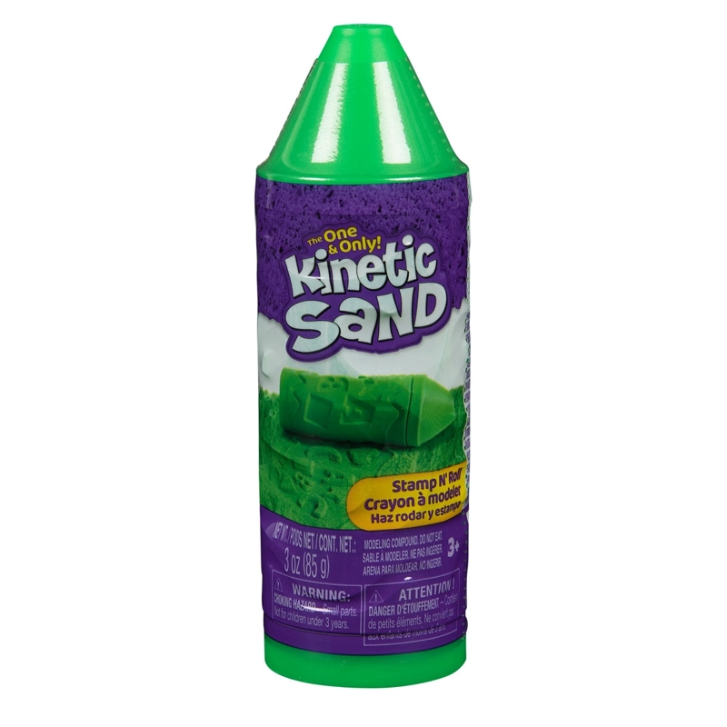 LAPIZ STAMP AND ROLL ARENA MAGICA KINETIC SAND - VERDE - 1