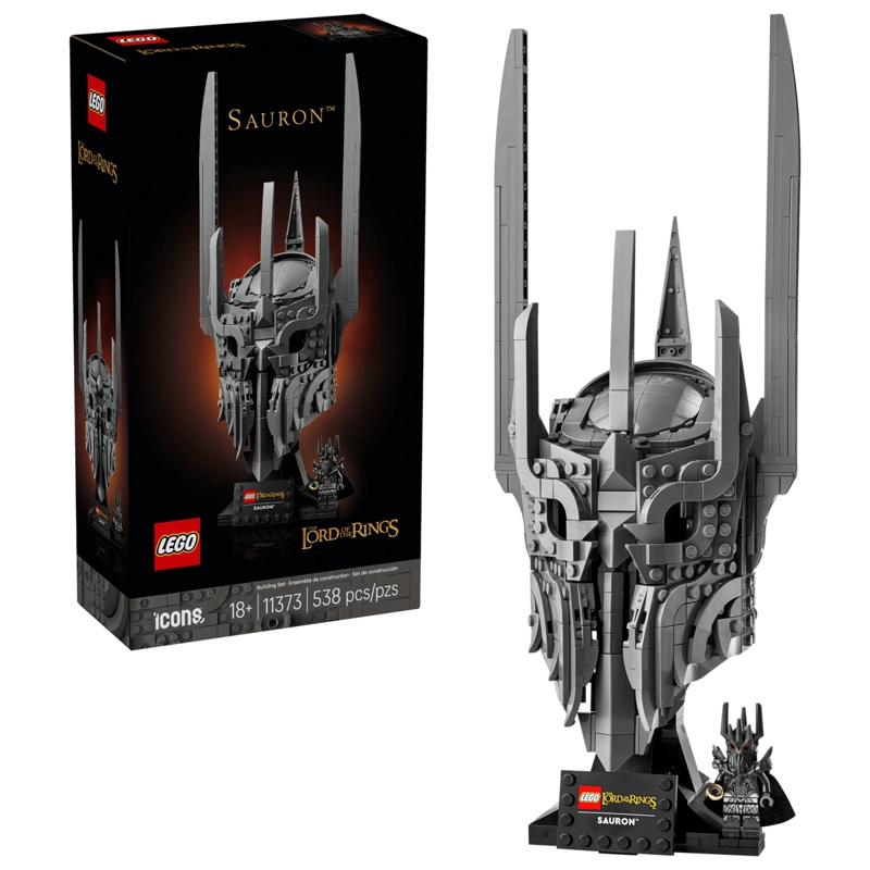 EL SEÑOR DE LOS ANILLOS CASCO DE SAURON LEGO ICONS - 1