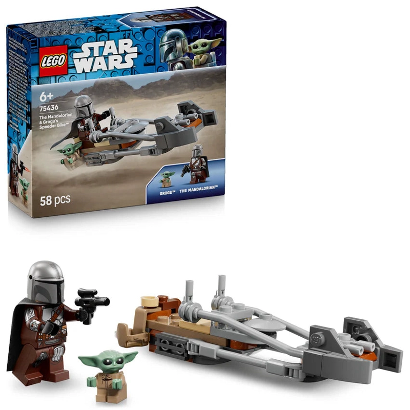 MOTO SPEEDER DEL MANDALORIANO Y GROGU LEGO STAR WARS TM - 1