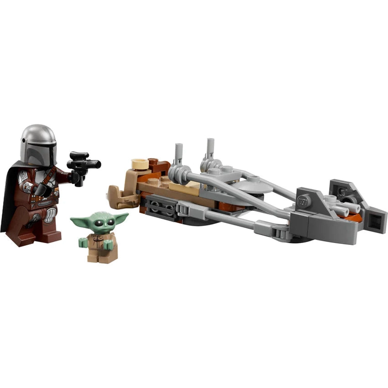MOTO SPEEDER DEL MANDALORIANO Y GROGU LEGO STAR WARS TM - 2