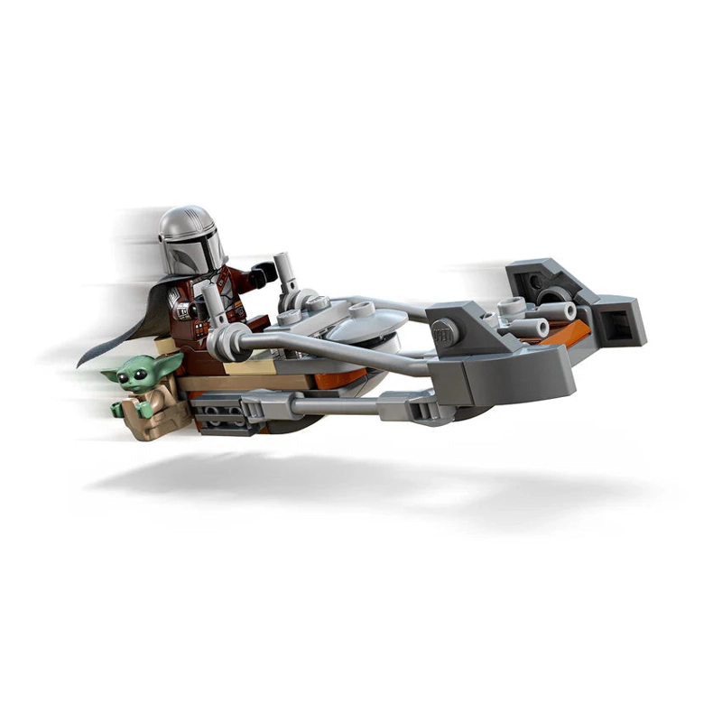 MOTO SPEEDER DEL MANDALORIANO Y GROGU LEGO STAR WARS TM - 4
