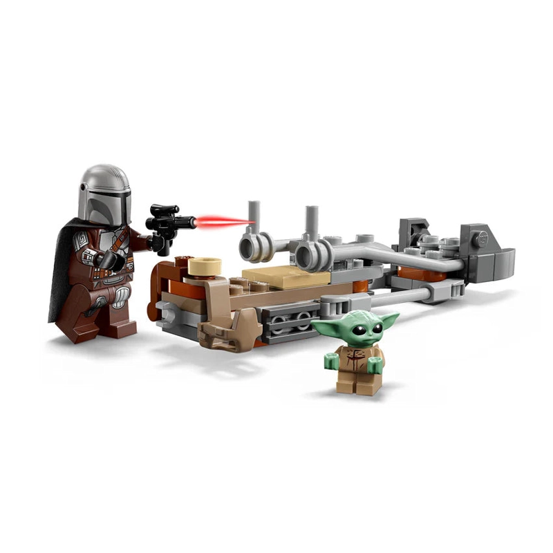 MOTO SPEEDER DEL MANDALORIANO Y GROGU LEGO STAR WARS TM - 5