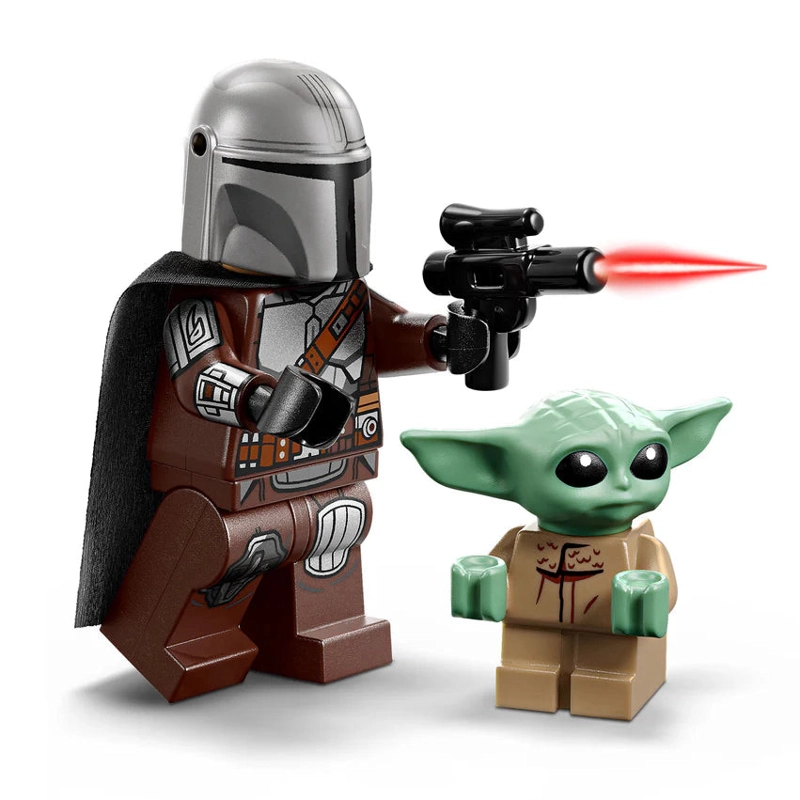MOTO SPEEDER DEL MANDALORIANO Y GROGU LEGO STAR WARS TM - 7