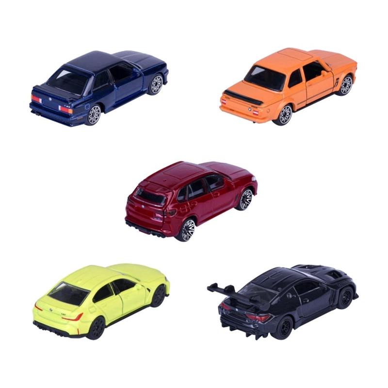 SET 5 VEHICULOS BMW MAJORETTE - 1