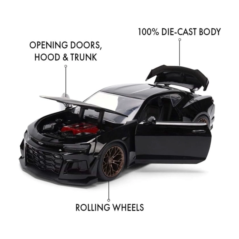 VEHICULO R&F 1:24 CHEVROLETTE CAMARO ZL1 1LE JADA - 5