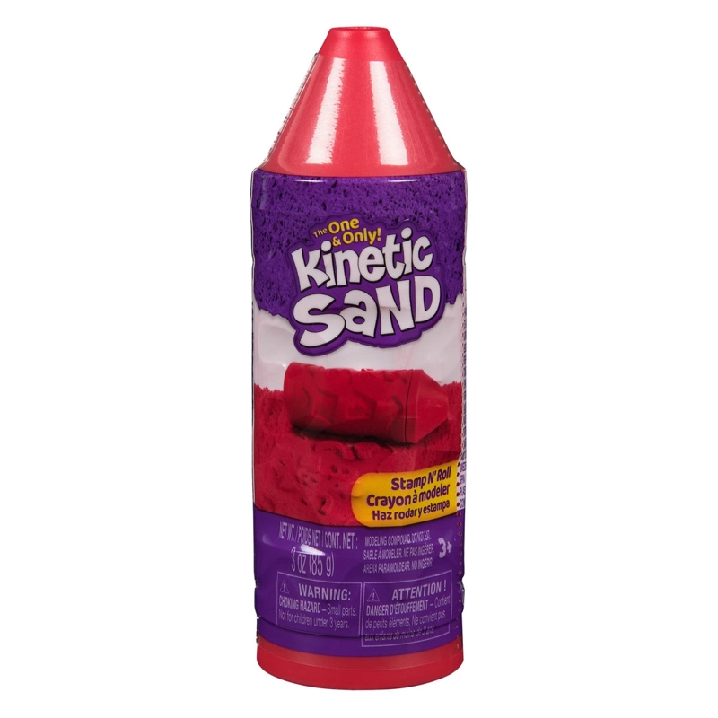 LAPIZ STAMP AND ROLL ARENA MAGICA KINETIC SAND - ROJO - 1