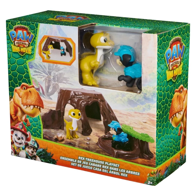 PAW PATROL MOVIE DINO CASA DEL ARBOL REX - 3