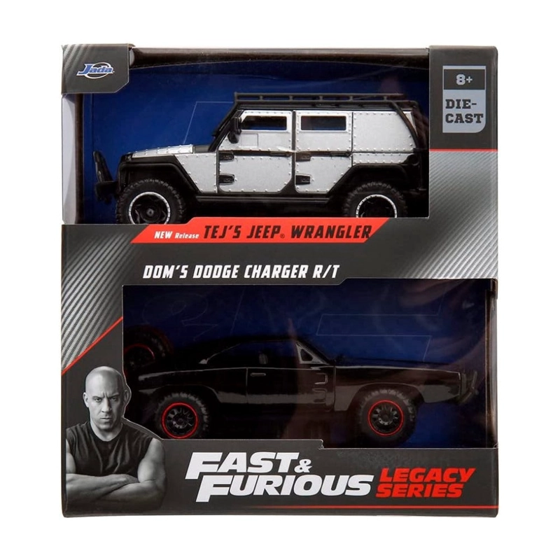 VEHICULO R&F 1:32 LEGACY FF TWIN PACK JADA