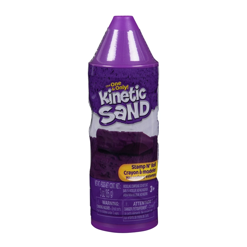 LAPIZ STAMP AND ROLL ARENA MAGICA KINETIC SAND - MORADO - 1