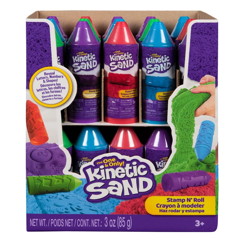 LAPIZ STAMP AND ROLL ARENA MAGICA KINETIC SAND - MORADO - 4