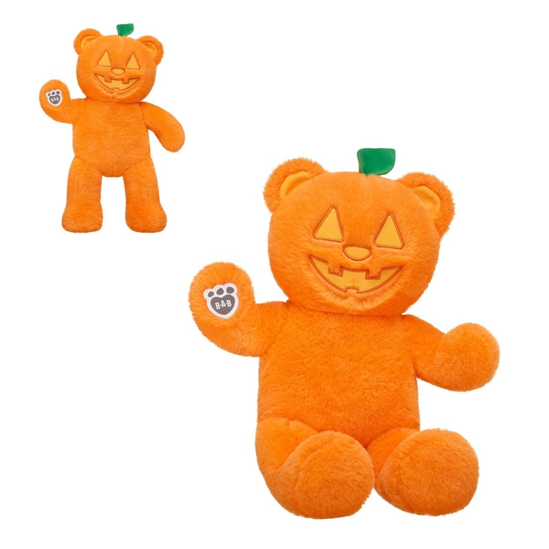 PELUCHE OSO LUMINOSO NARANJO HALLOWEN BUILD-A-BEAR - 1
