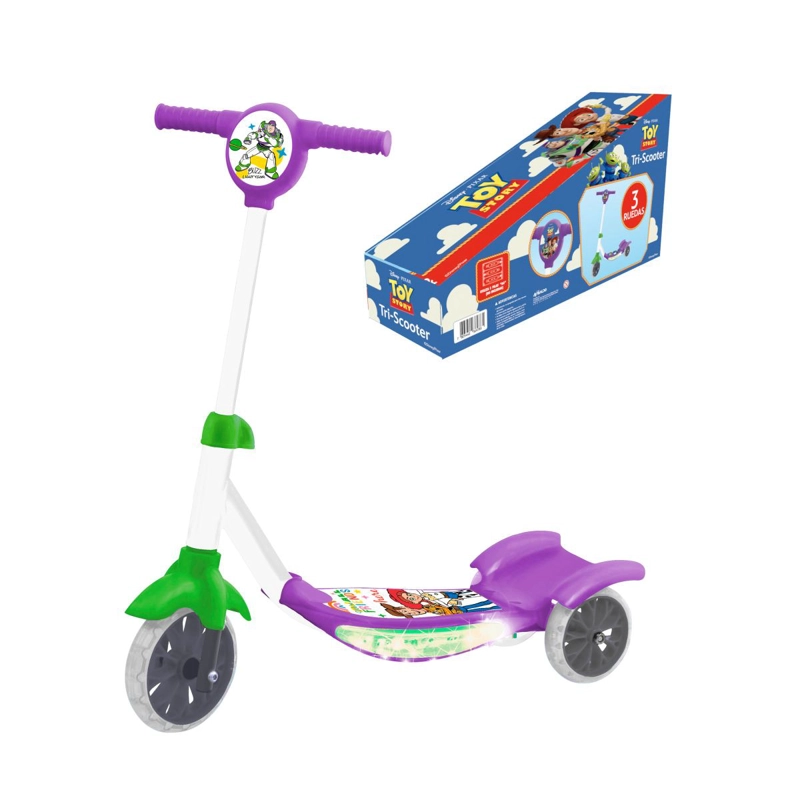 TRI-SCOOTER CON LUCES TOY STORY DISNEY - 1