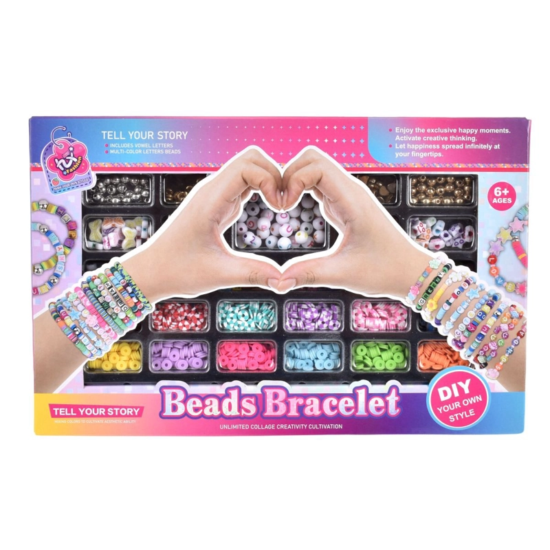 SET DE PULSERAS MOSTACILLA CON LETRAS - 3
