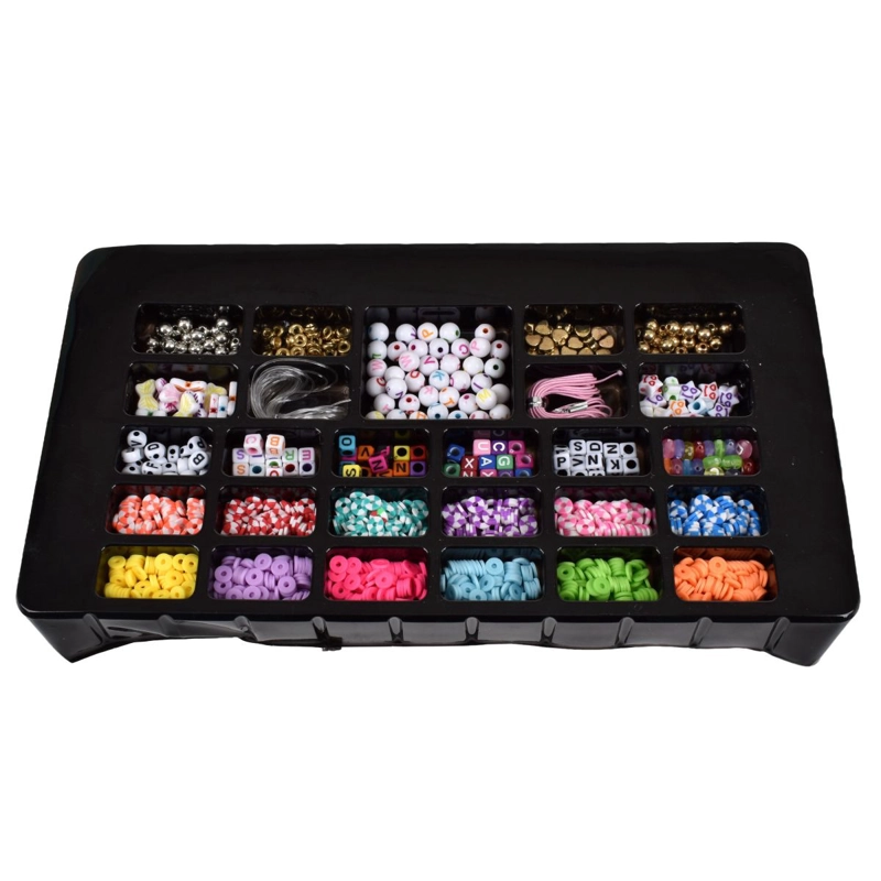 SET DE PULSERAS MOSTACILLA CON LETRAS - 5