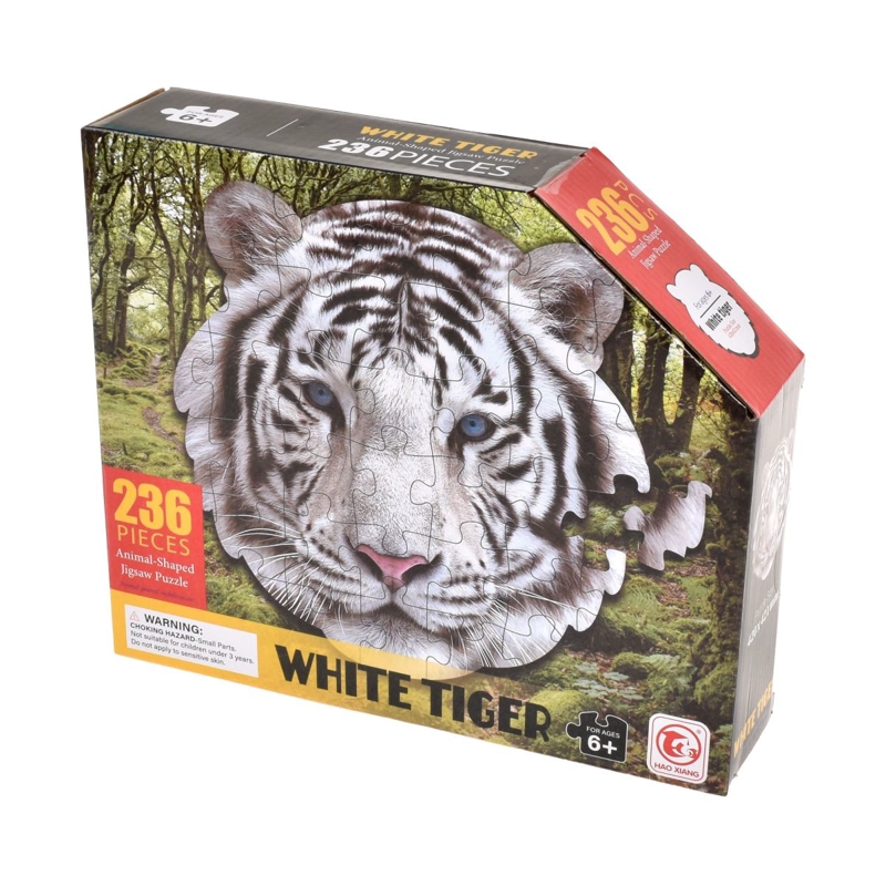 PUZZLE TIGRE BLANCO 236 PIEZAS - 1