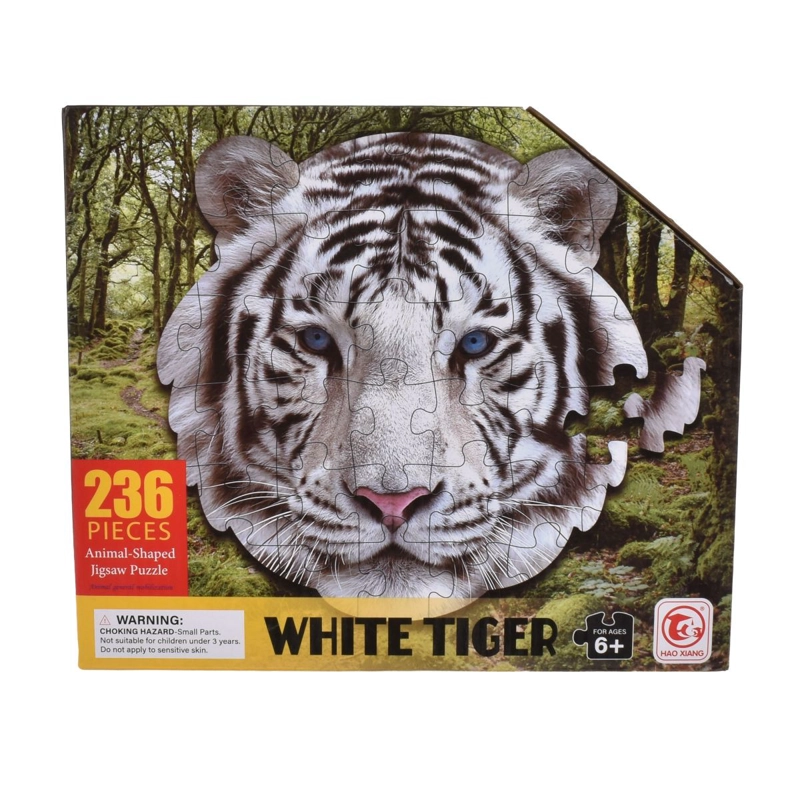 PUZZLE TIGRE BLANCO 236 PIEZAS - 3