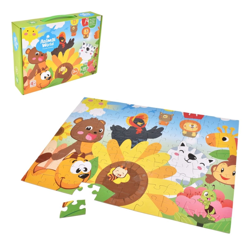 PUZZLE ANIMALES 100 PIEZAS - 1
