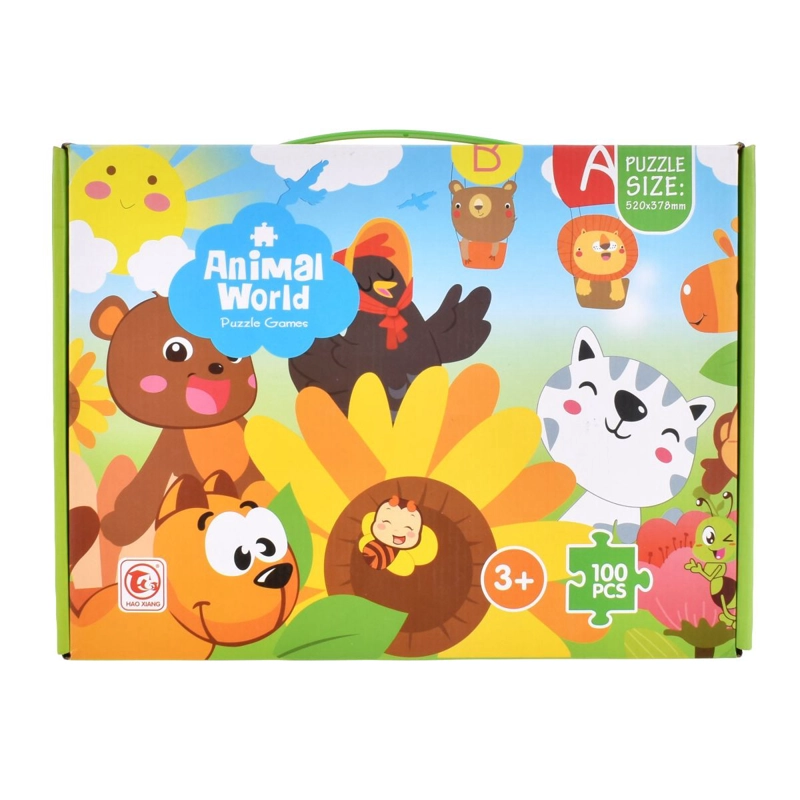 PUZZLE ANIMALES 100 PIEZAS - 3