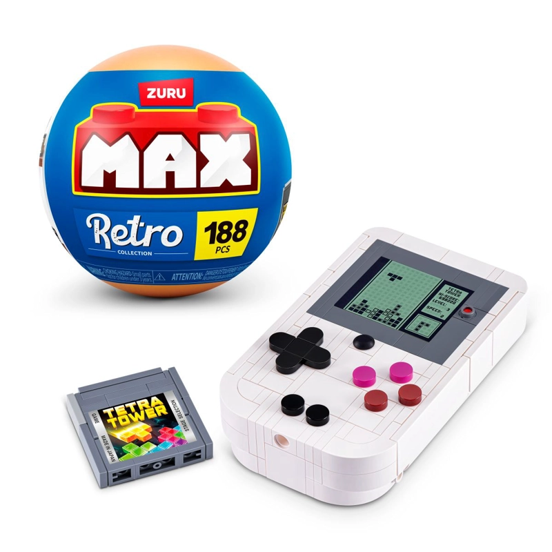 SET BLOQUES RETRO MAX SERIE 2 - CONSOLA PORTATIL - 1