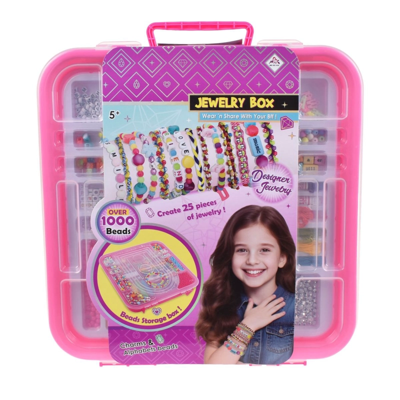 MALETA CON SET DE 1000 MOSTACILLAS - 3