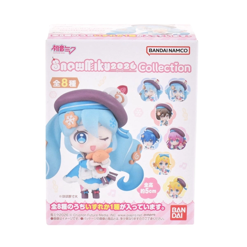 BLIND BOX HATSUNE MIKU SNOW MIKU 2026 COLLECTION 5 CM BANDAI - 1