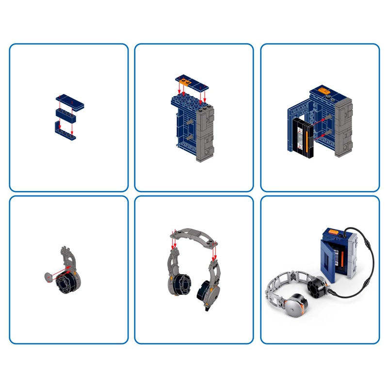 SET BLOQUES RETRO MAX SERIE 2 - WALKMAN - 5