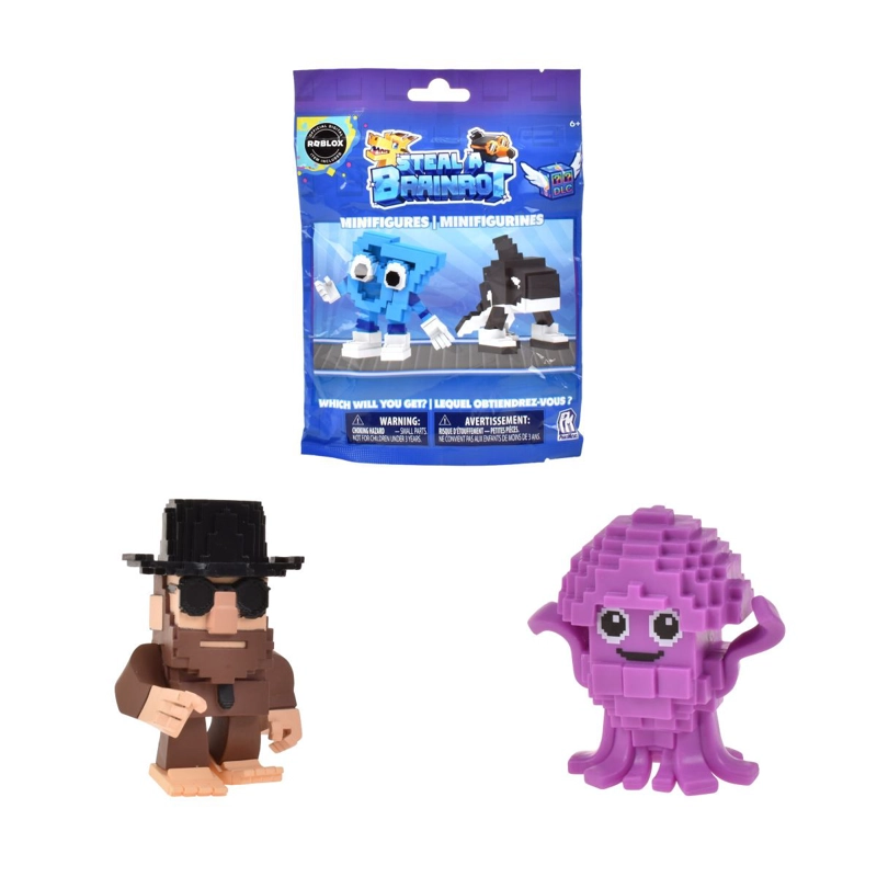 MINIFIGURA SORPRESA 7 CM STEAL A BRAINROT DE ROBLOX - 1