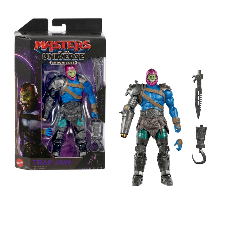MASTERS OF THE UNIVERSE CHRONICLES TRAP JAW FIGURA 16,5 CM - 1
