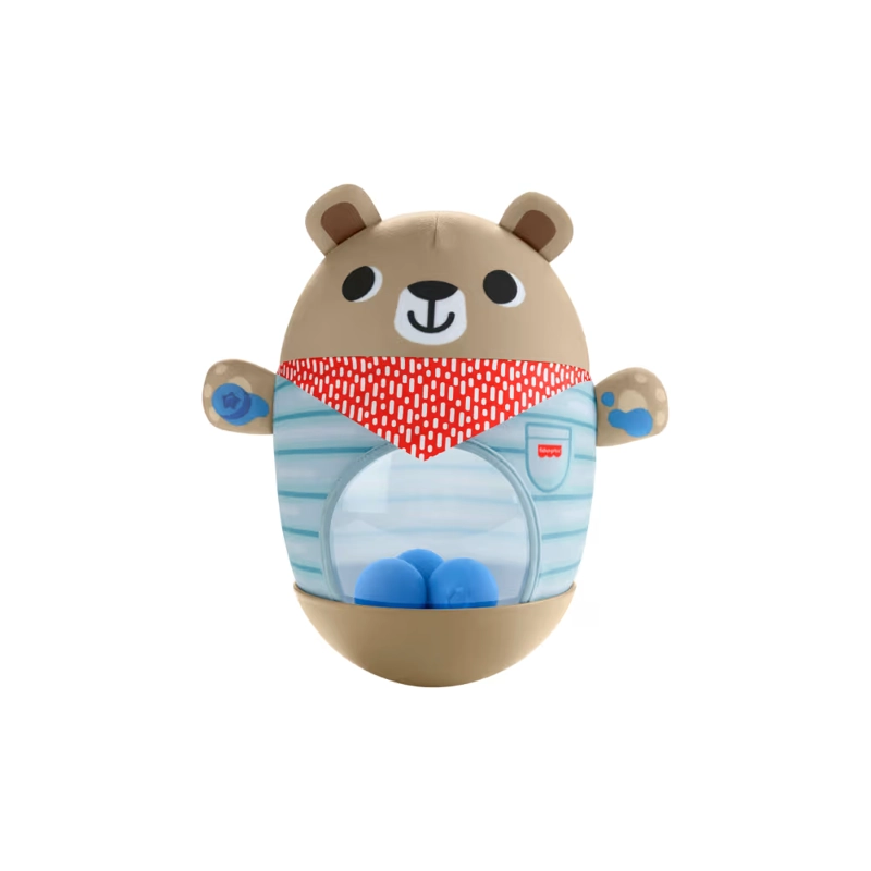 OSO INFLABLE EMPUJA Y TAMBALEA FISHER PRICE - 2