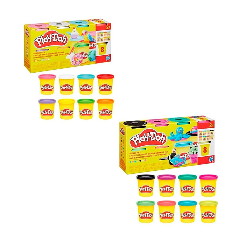 PLAY DOH PACK DE 8 MASAS PARA MOLDEAR - 1